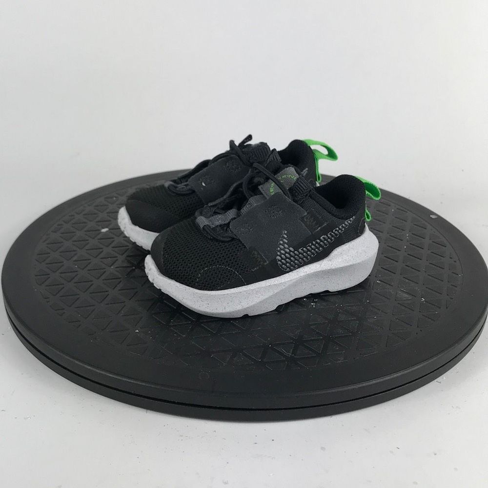 Nike Crater Impact Black/Gray Athletic Shoes DB3553-001 Toddler Size 4C